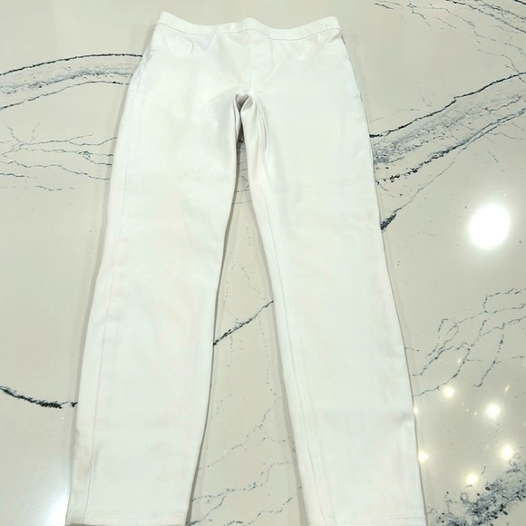 Spanx Denim White No See Through Leggings sz.Small Petite - Picture 1 of 13
